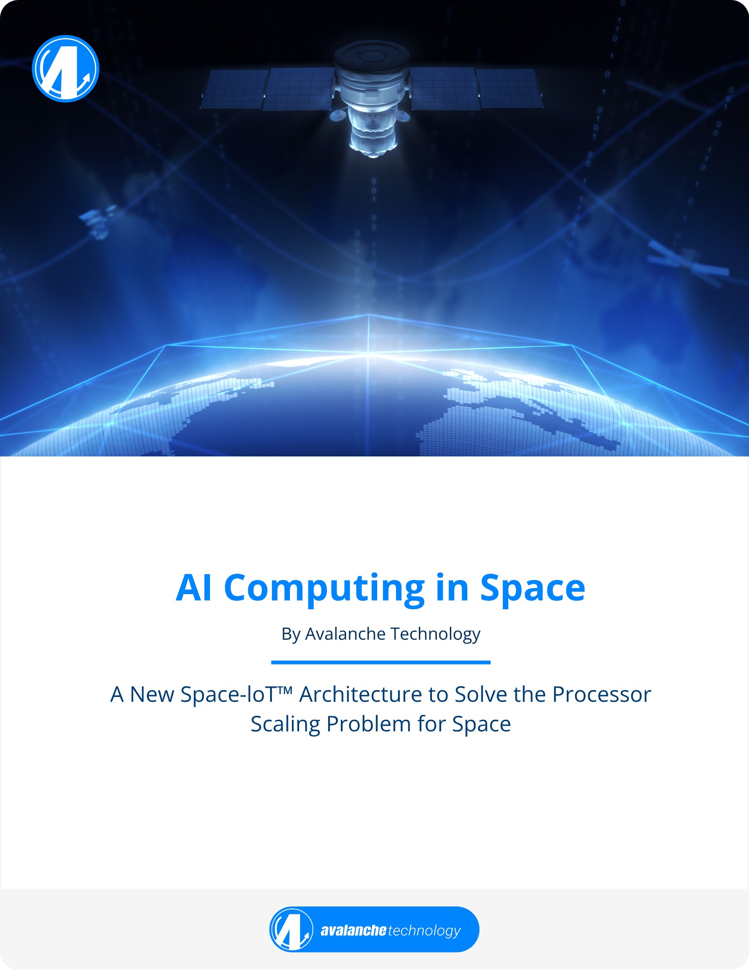 AI computing architecture for space technology solutions.