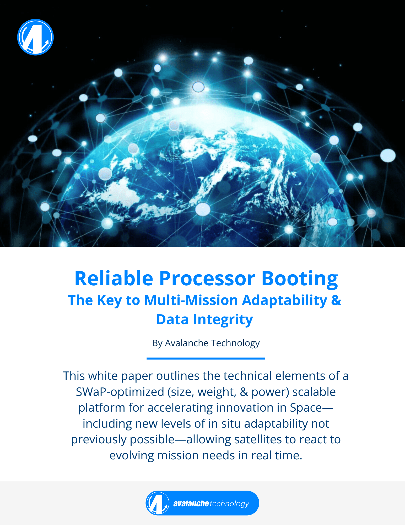 White paper on reliable processor booting for satellites.